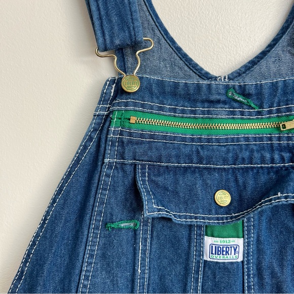 Liberty Denim Cut Off Shorts Overalls size 32 - Picture 4 of 12